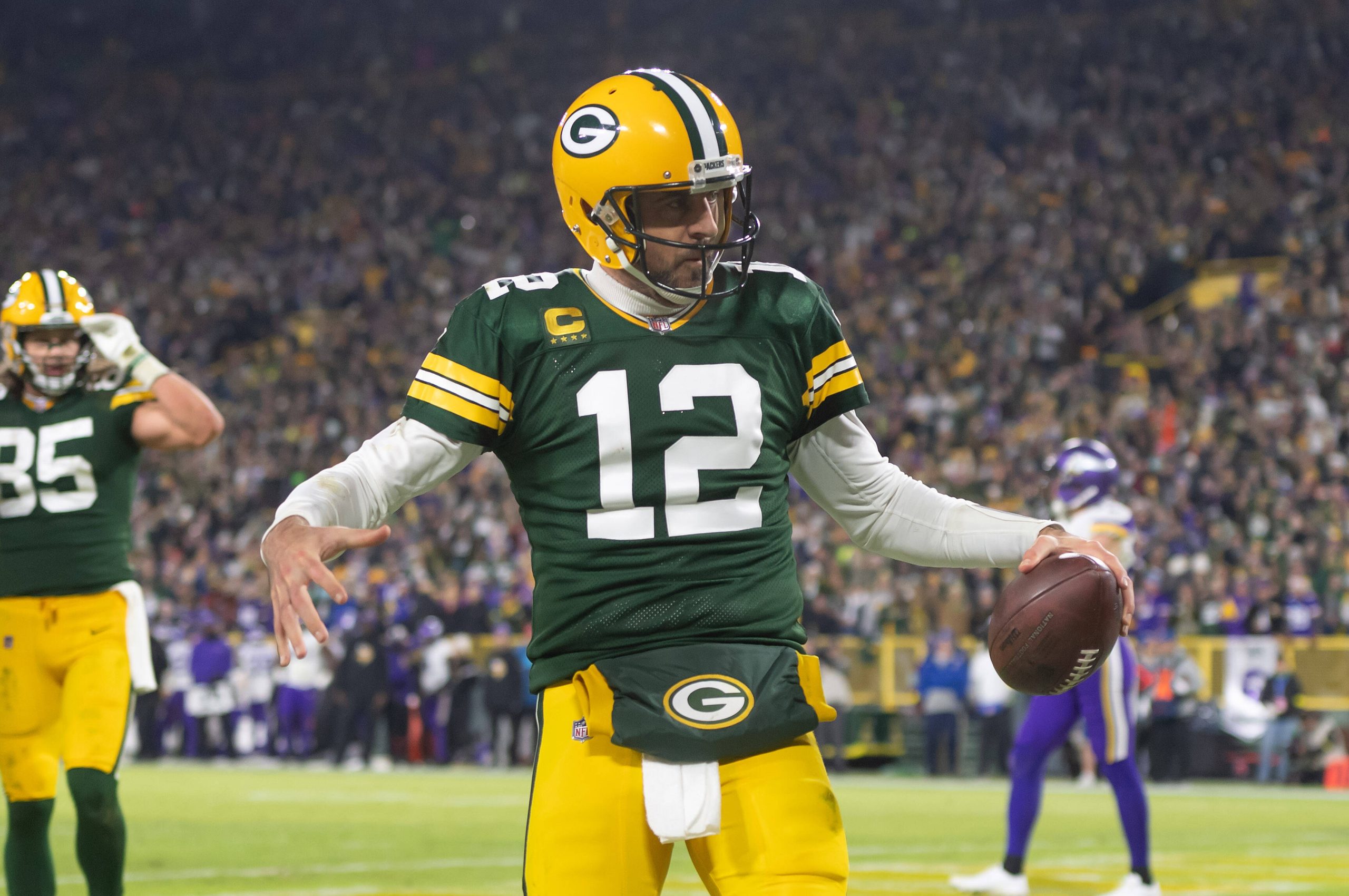 Packers dominate Vikings at Lambeau Field 41-17